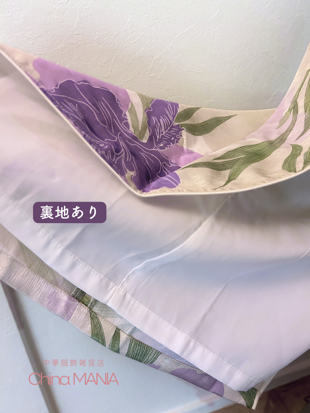 【旗袍】花柄 チャイナドレス【全国送料無料・国内在庫】
