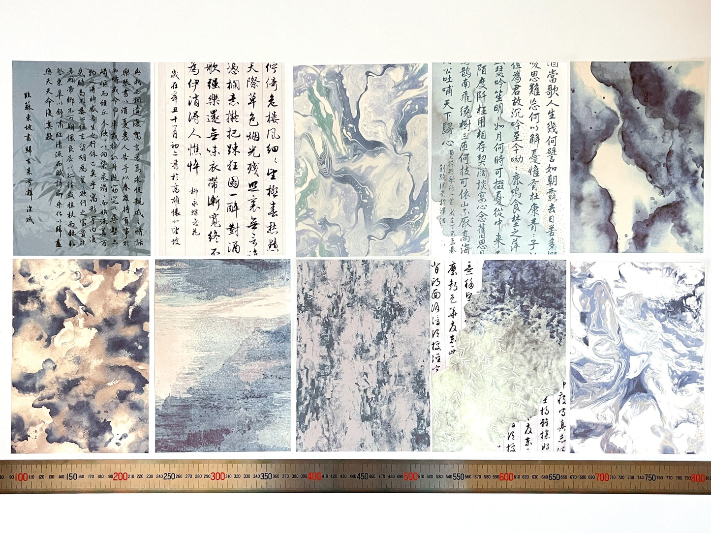 【推し活】中華コラージュ一式セット(9アイテム 計46点)
