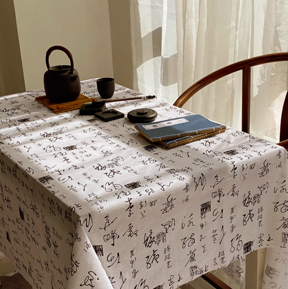 【推し活】【中華布】 中華書道クロス 1m×1m50xm【全国送料無料・国内在庫】