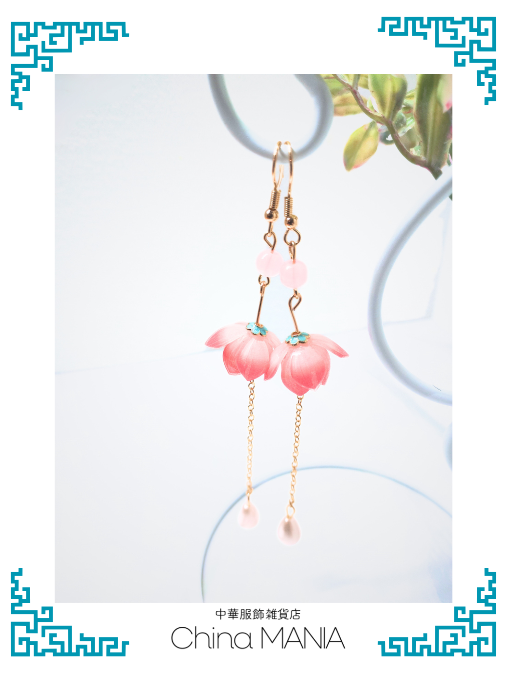 【ピアス/イヤリング】蓮の花