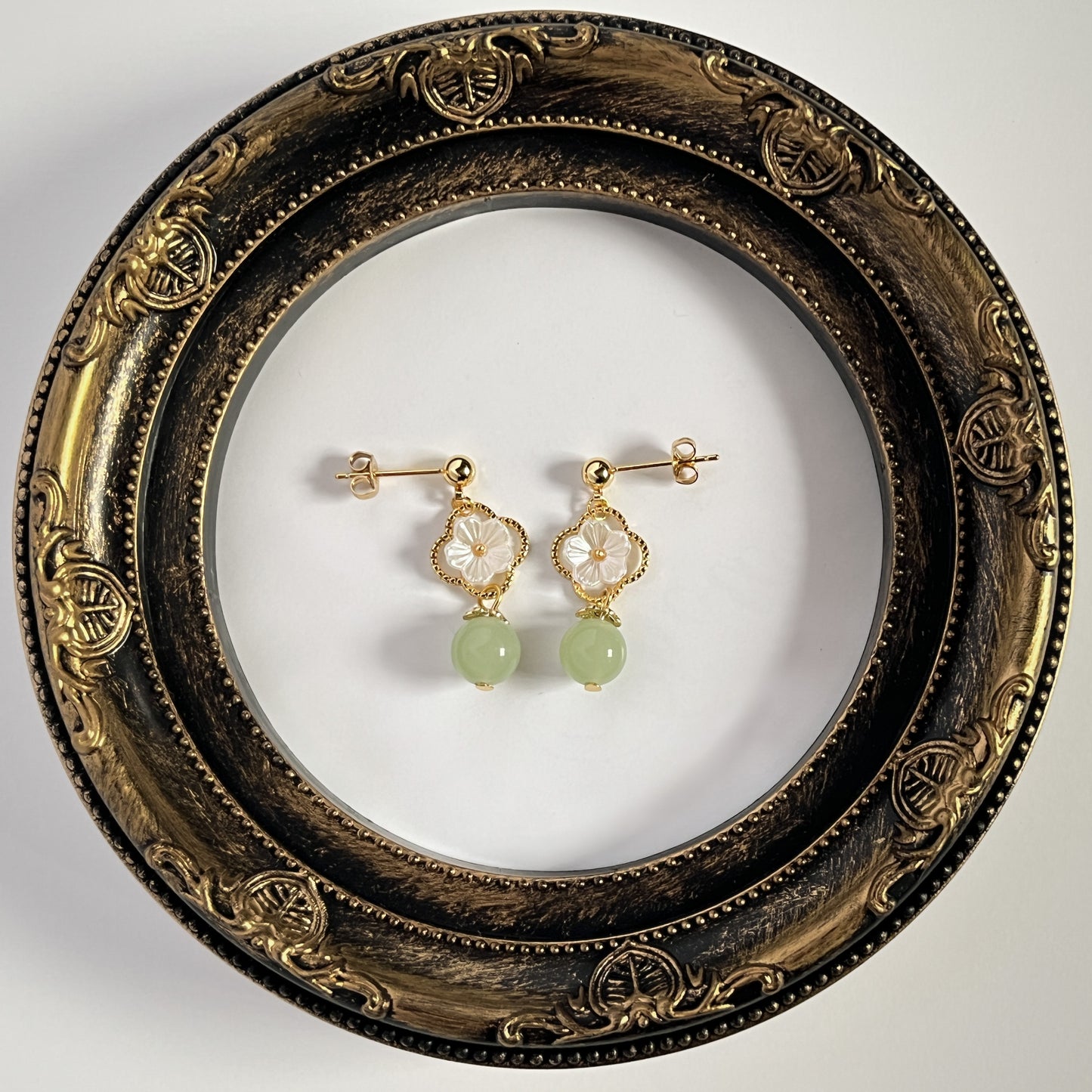【ピアス】『珠光寶気」