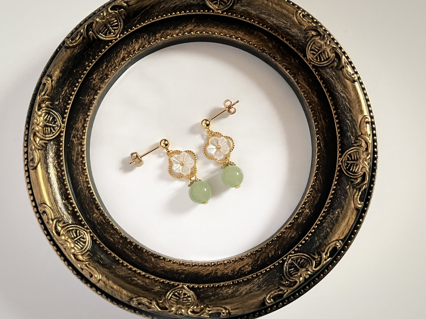 【ピアス】『珠光寶気」