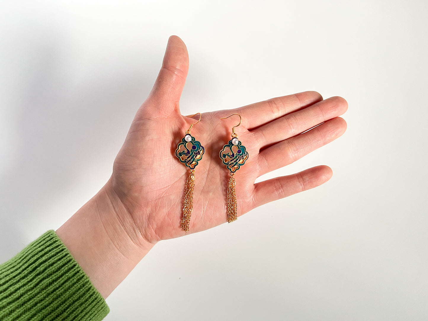 【ピアス/イヤリング】『東方青藍(とうほうせいらん)』