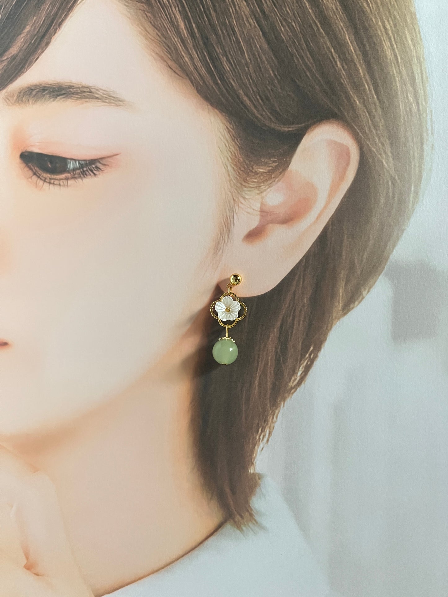 【ピアス】『珠光寶気」