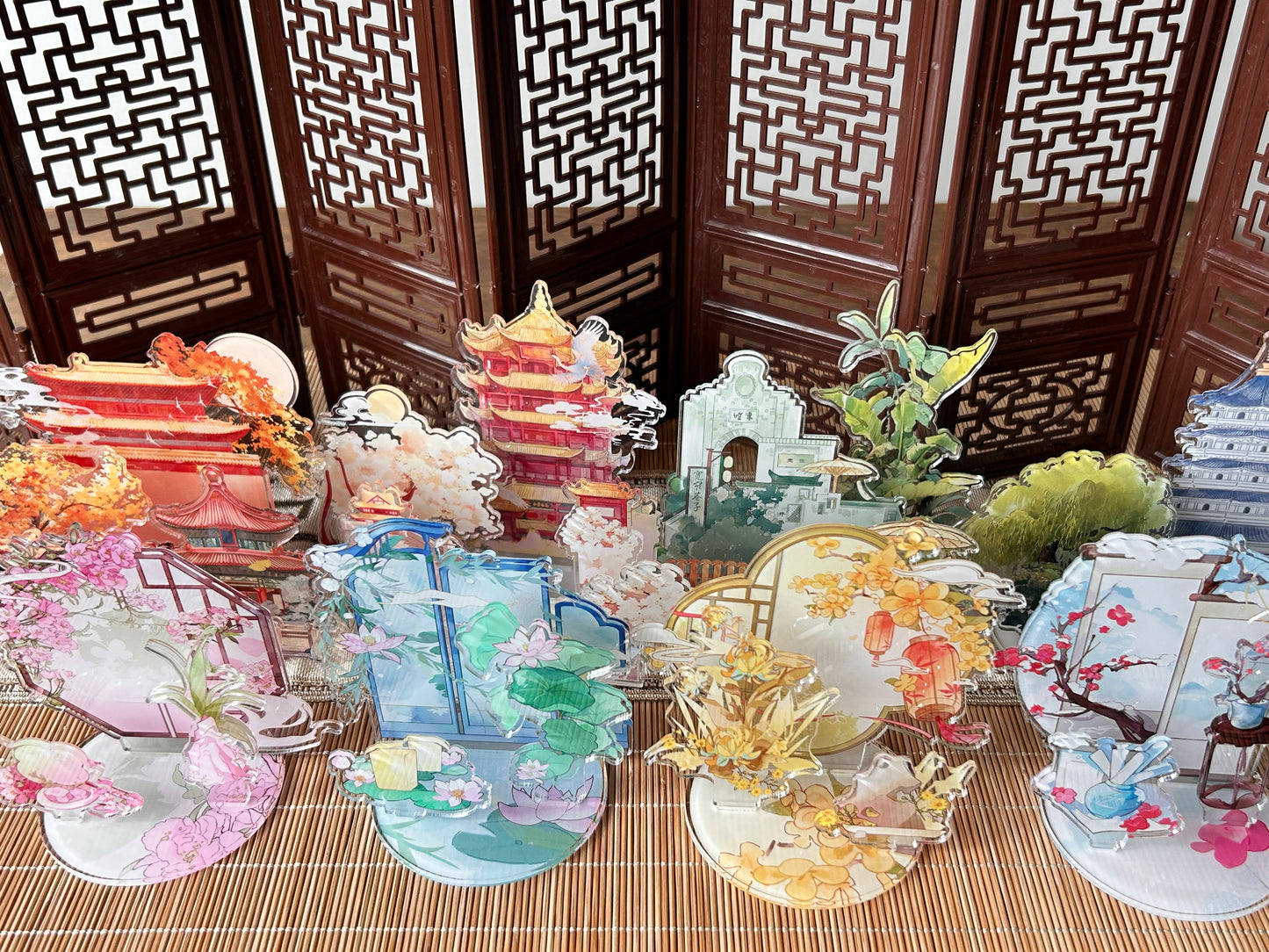 【推し活】アクリル中華祭壇 春花秋月(しゅんかしゅうげつ)第6弾