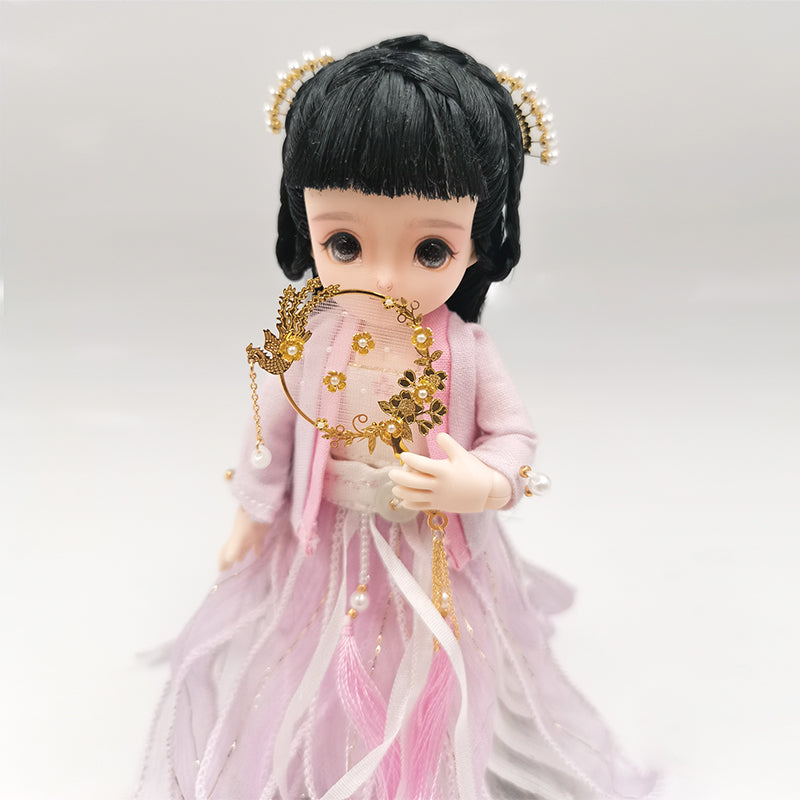 【推し活】ミニチュア 中華団扇 DIYキット