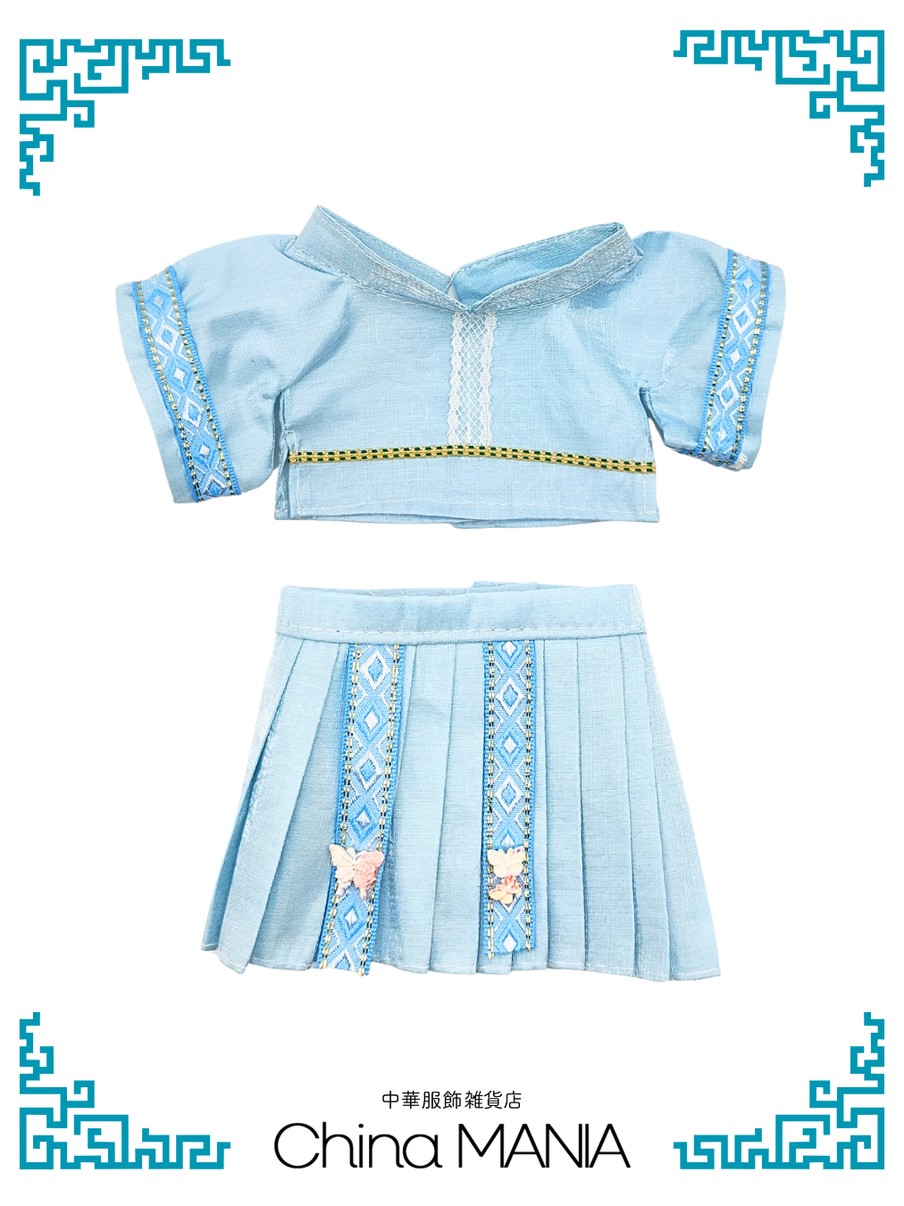 【推し活】ぬい服　花想容　20cm用　衣装5点セット