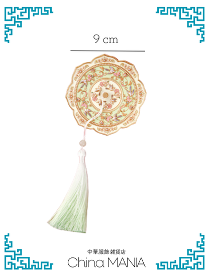 2/14(土)20:00-【手鏡】中華伝統柄　ケース付き