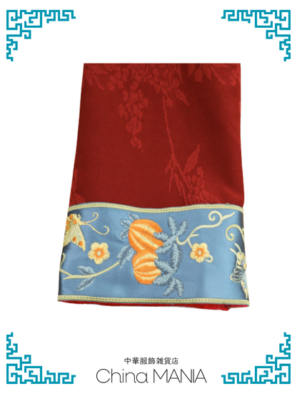 【旗袍】赤×花×兎【秋冬新作】