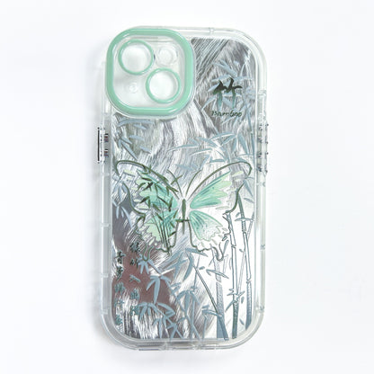 【iPhoneケース】蝶々×竹林