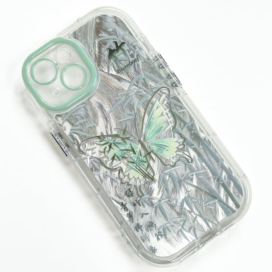 【iPhoneケース】蝶々×竹林